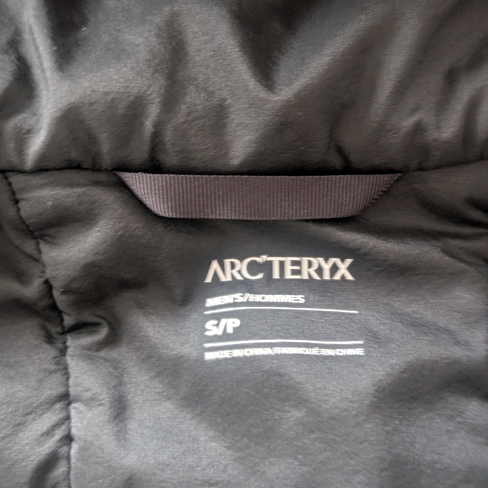 Arc'teryx Men's Sabre Insulated Goretex Recco Black Hooded Jacket Sizs S - Picture 6 of 8